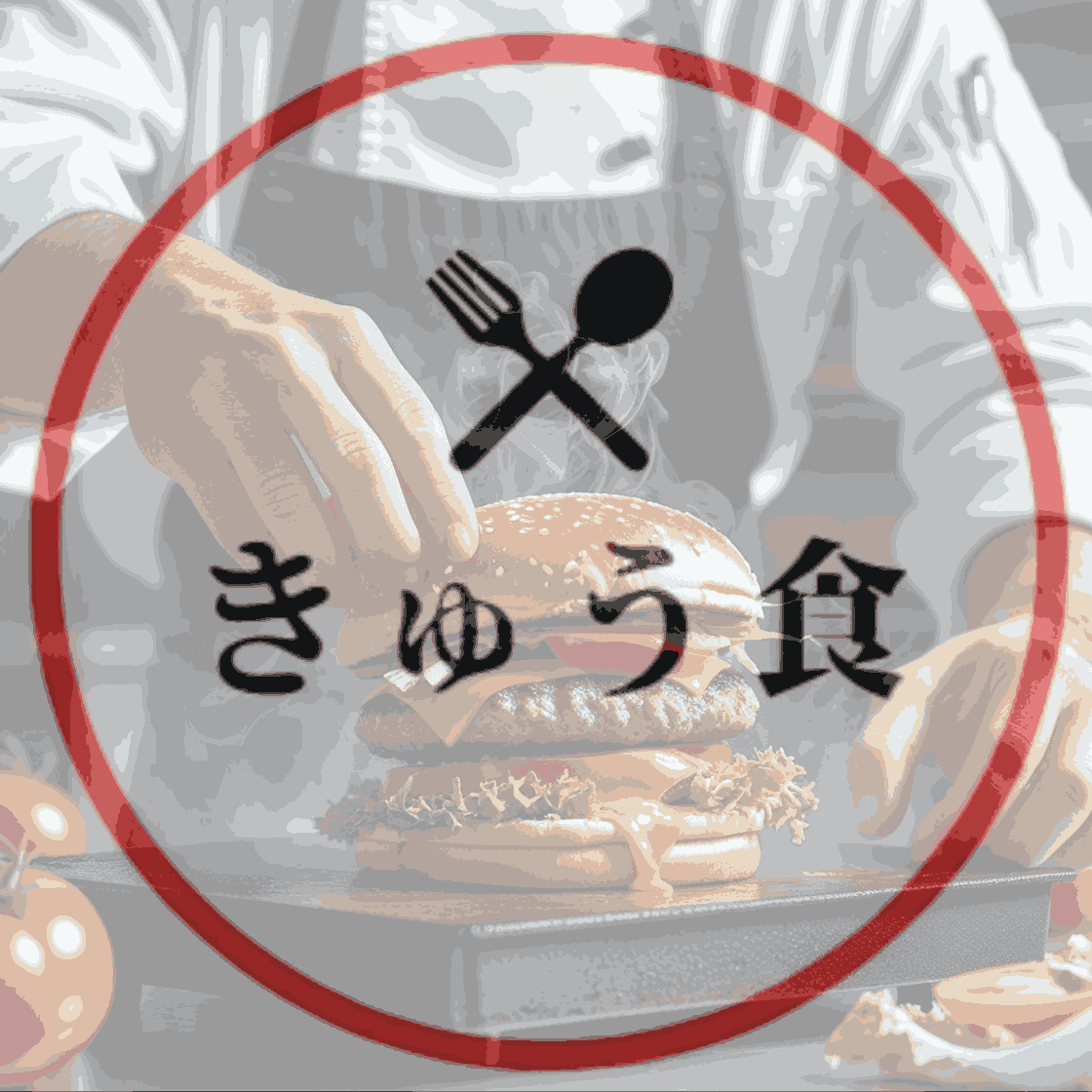 料理サークルの絶品バーガー