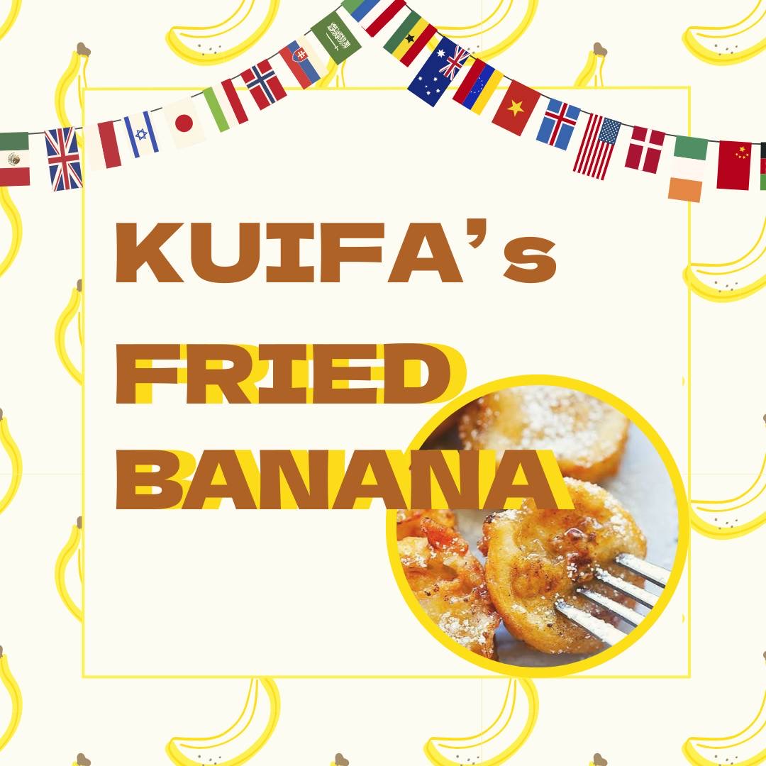 KUIFAの揚げバナナ