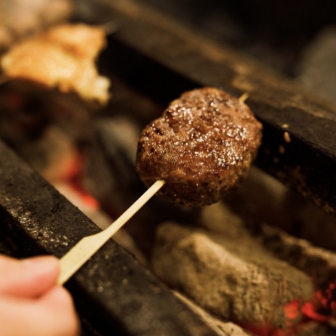 ハンバーグ串